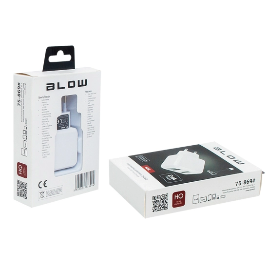 Ładowarka sieciowa USB Blow