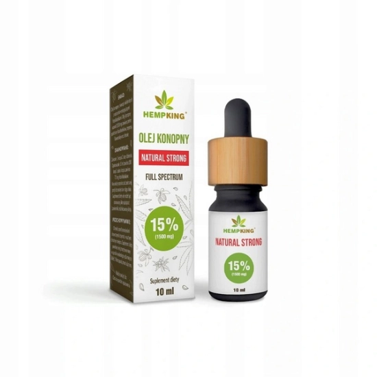 Olejek CBD Hemp King Natural Strong 15%